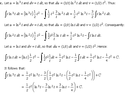 6 5 3 The Method Of Integration By Parts